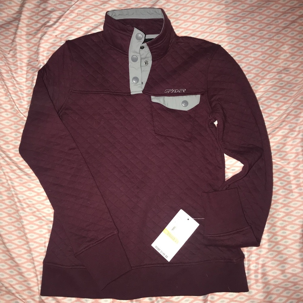 NEW WITH TAGS SPYDER PULLOVER
